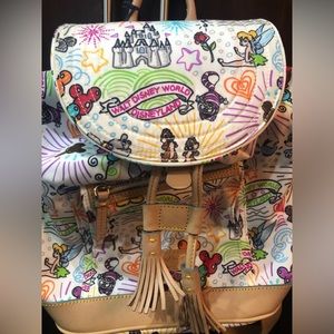 Rare Disney Dooney & Burke Sketch Backpack — new and unused!